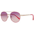 Sonnenbrille aus Roségold-Metall