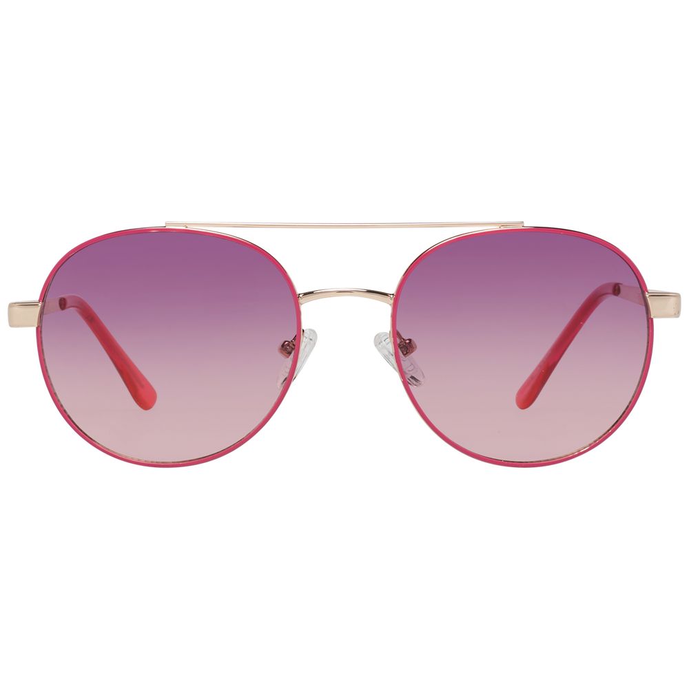 Sonnenbrille aus Roségold-Metall