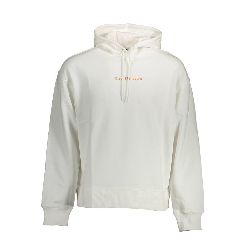 Weißer Baumwollpullover für Männer