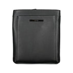 Schwarze Polyester Handtasche