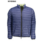 Grüne Nylon Männer Jacke