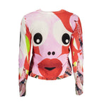 Rosa Viscosa Damen Pullover