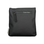 Schwarze Polyester Handtasche