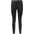 Schwarze Baumwoll-Jeans aus Denim
