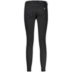 Schwarze Baumwoll-Jeans aus Denim