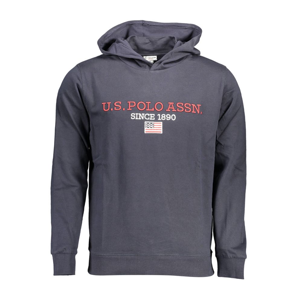 Blauer Baumwoll-Sweatshirt
