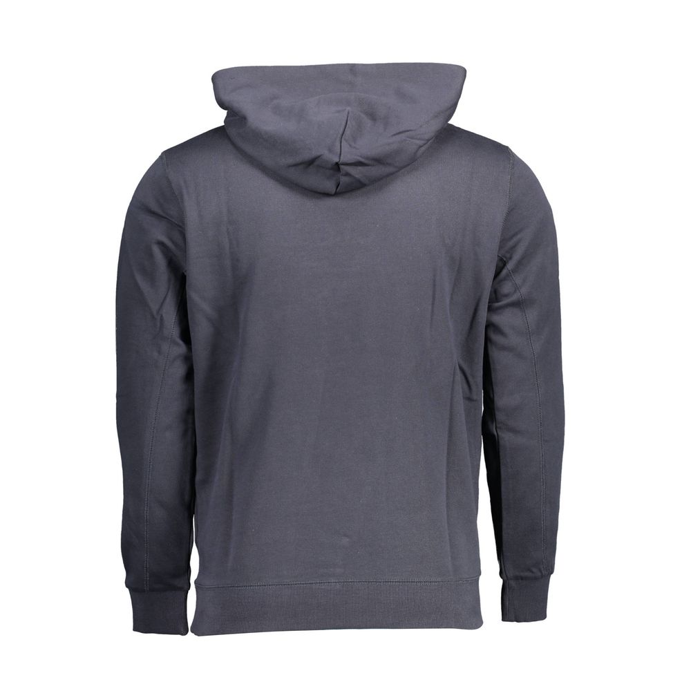 Blauer Baumwoll-Sweatshirt