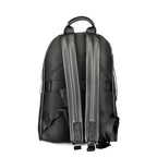 Schwarzer Rucksack aus Polyester für Herren