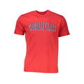 Rotes Baumwoll-T-Shirt für Herren