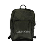 Grüner Polyester-Rucksack