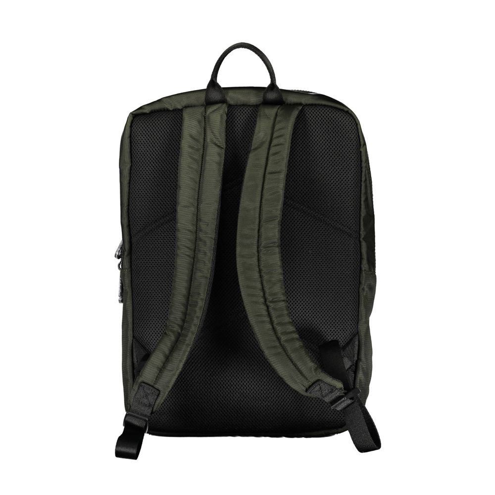 Grüner Polyester-Rucksack