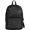 Schwarzer Rucksack aus Polyester für Herren