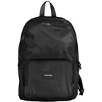 Schwarzer Rucksack aus Polyester für Herren