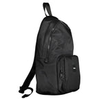 Schwarzer Rucksack aus Polyester für Herren