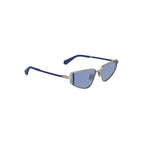 Graue Sonnenbrille aus Metall