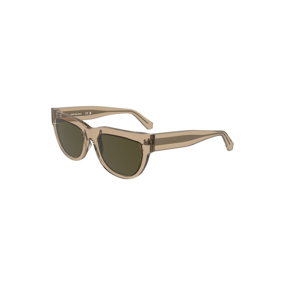 Braune Sonnenbrille aus Acetat