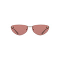 Rosa Sonnenbrille aus Metall