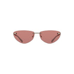 Rosa Sonnenbrille aus Metall