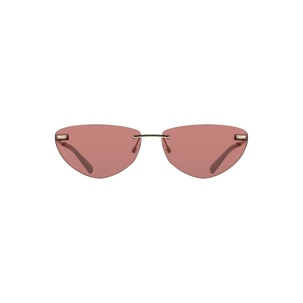 Rosa Sonnenbrille aus Metall