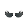Schwarze Sonnenbrille aus Metall 38324