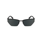 Schwarze Sonnenbrille aus Metall 38324