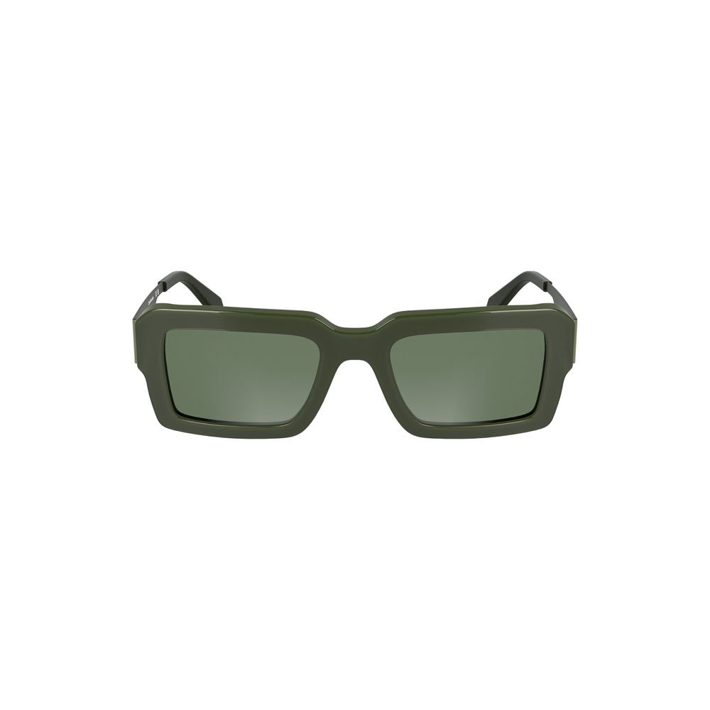 Grüne Sonnenbrille aus Acetat