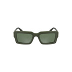 Grüne Sonnenbrille aus Acetat