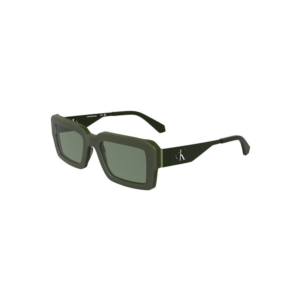 Grüne Sonnenbrille aus Acetat