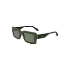 Grüne Sonnenbrille aus Acetat