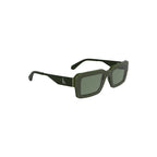 Grüne Sonnenbrille aus Acetat