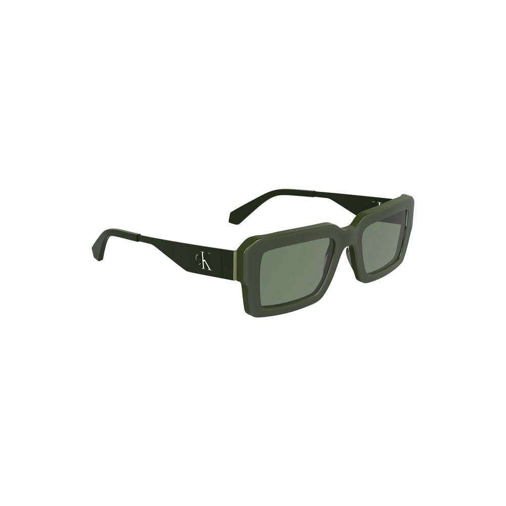 Grüne Sonnenbrille aus Acetat