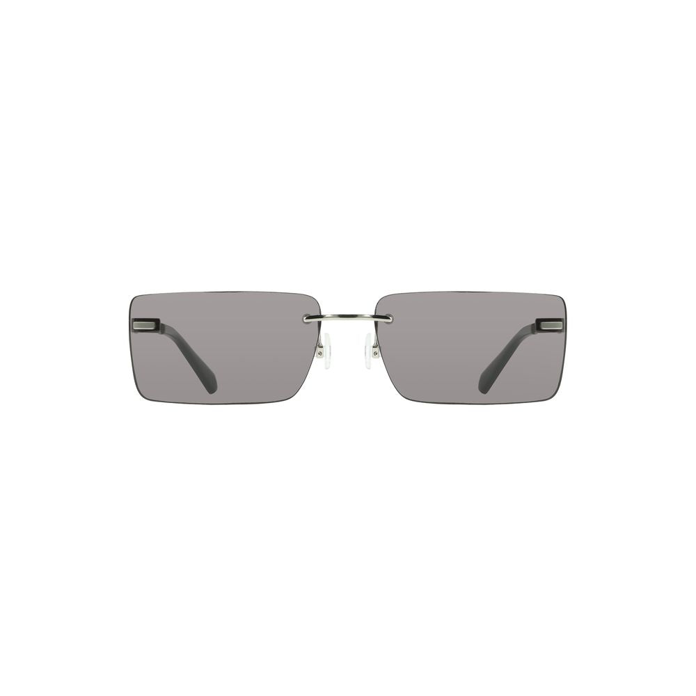 Schwarze Sonnenbrille aus Metall 38330