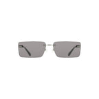 Schwarze Sonnenbrille aus Metall 38330