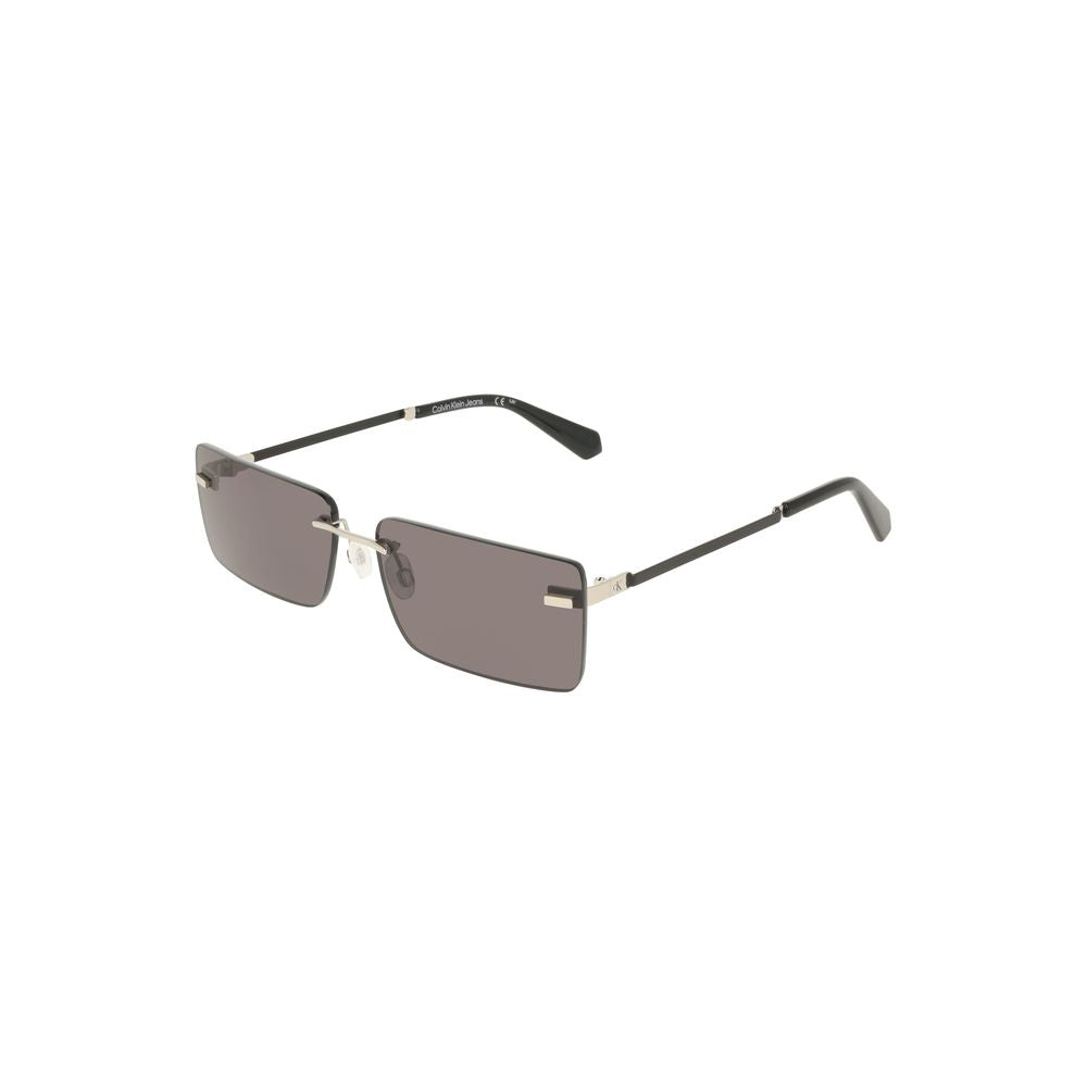 Schwarze Sonnenbrille aus Metall 38330
