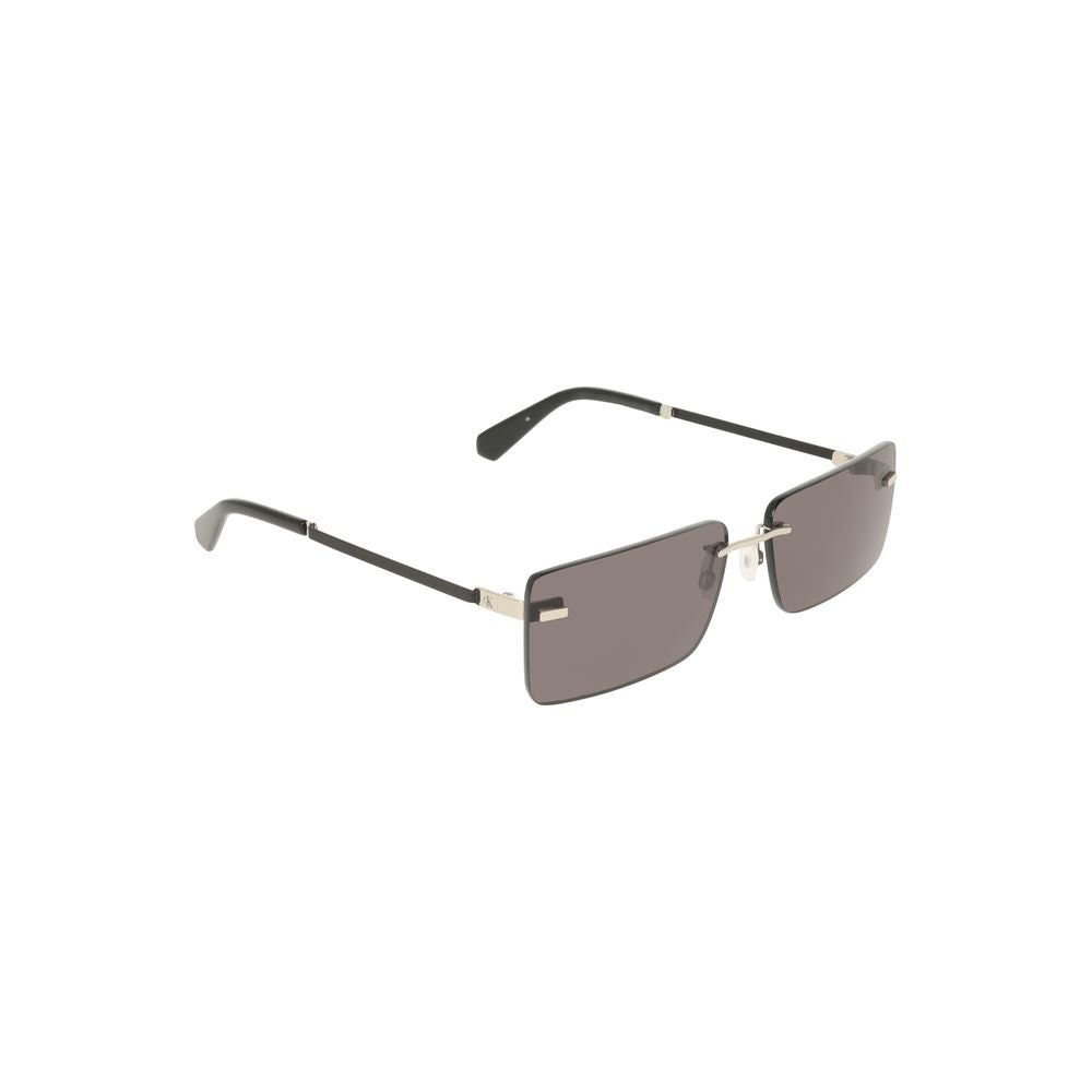 Schwarze Sonnenbrille aus Metall 38330