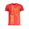 Rosso Baumwoll-T-Shirt für Herren