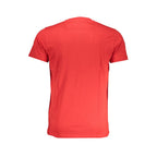 Rosso Baumwoll-T-Shirt für Herren