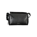 Schwarze Polyester Handtasche
