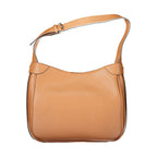 Braune Handtasche aus Polyethylen
