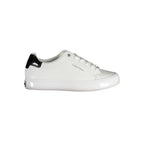 Sneaker aus weißem Polyester