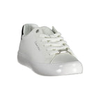 Sneaker aus weißem Polyester