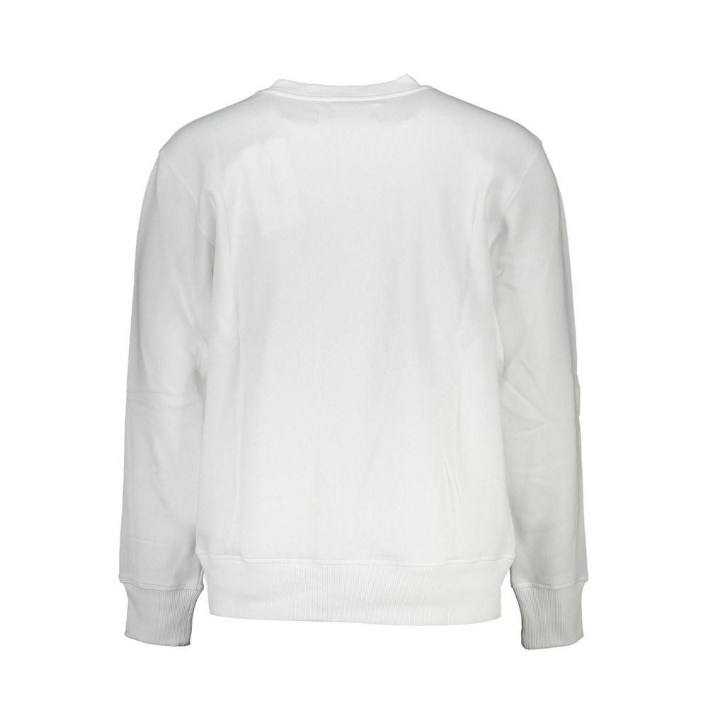 Weißes Herren-Sweatshirt aus Baumwolle
