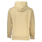 Beiger Baumwollpullover für Herren