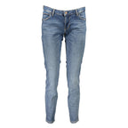 Blaue Baumwolljeans aus Denim