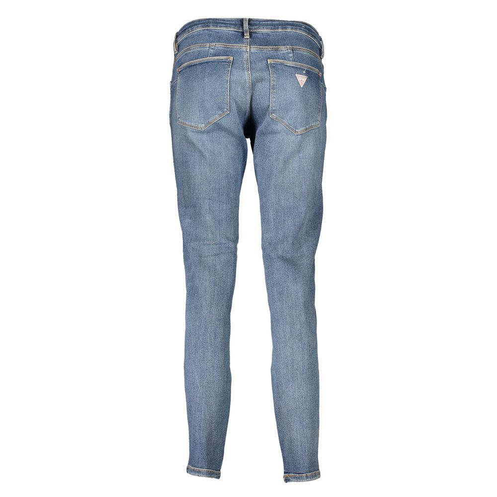 Blaue Baumwolljeans aus Denim
