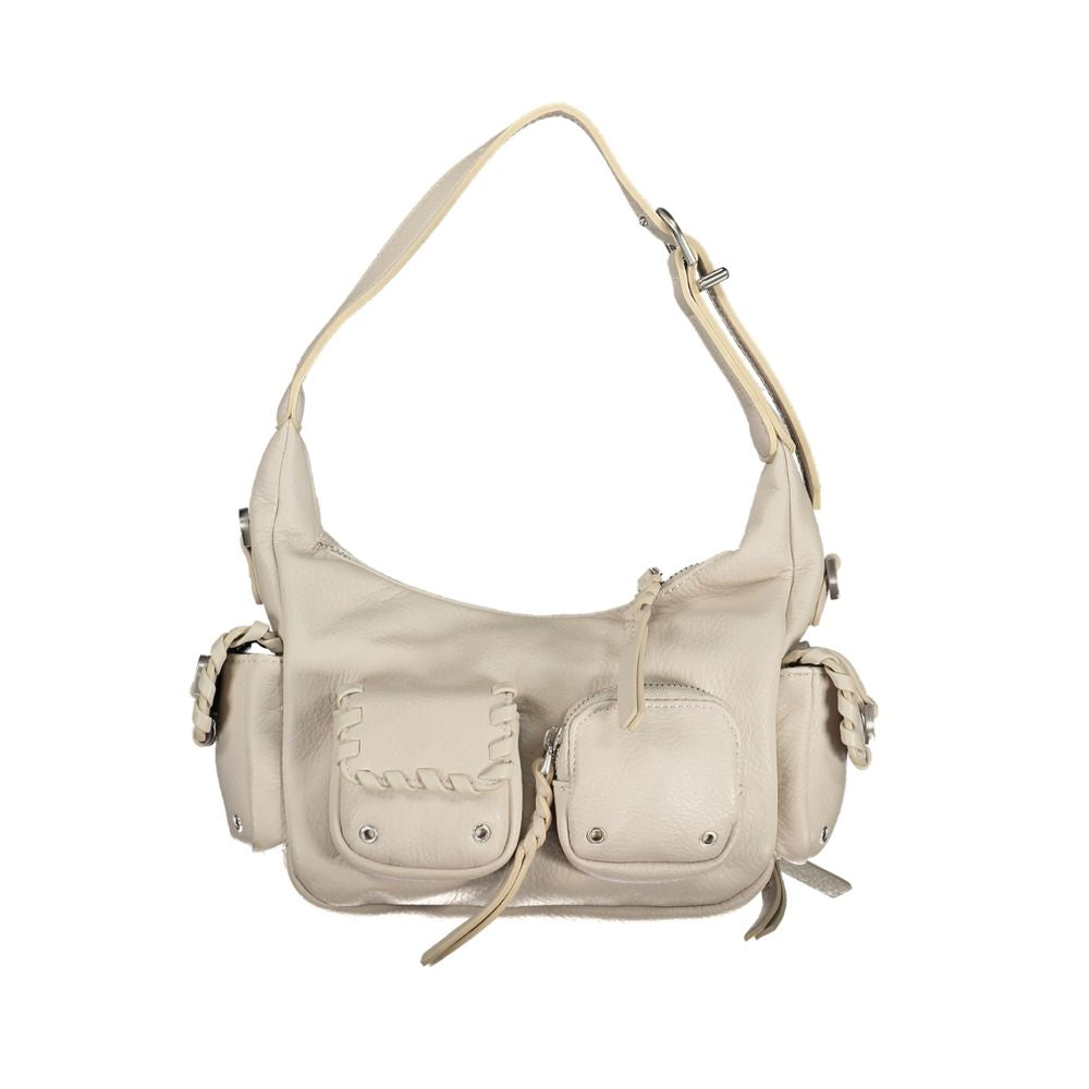 Schwarze Handtasche aus Polyethylen
