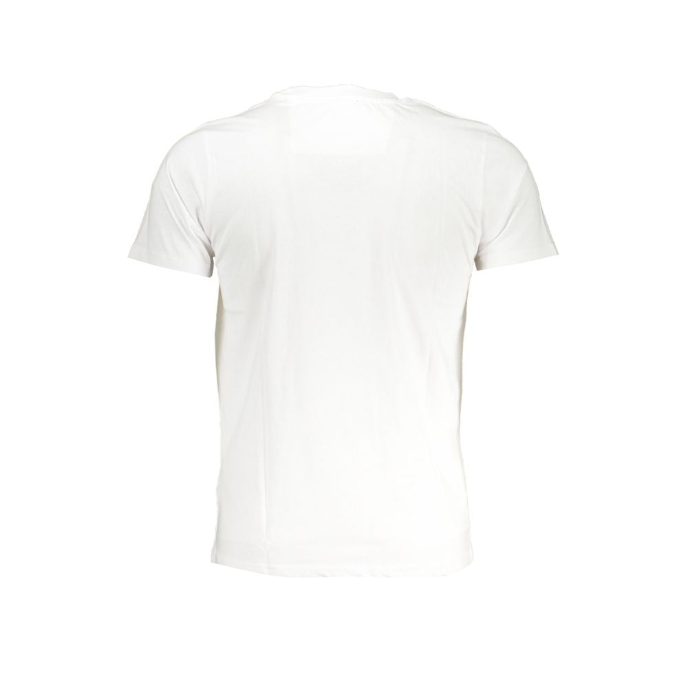 Weißes Herren-T-Shirt aus Baumwolle