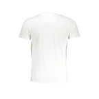 Weißes Herren-T-Shirt aus Baumwolle