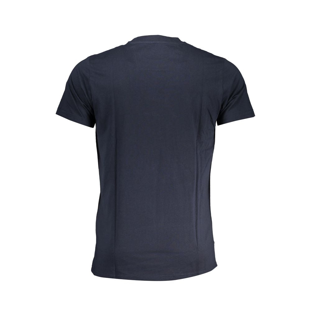 Blaues T-Shirt aus Baumwolle