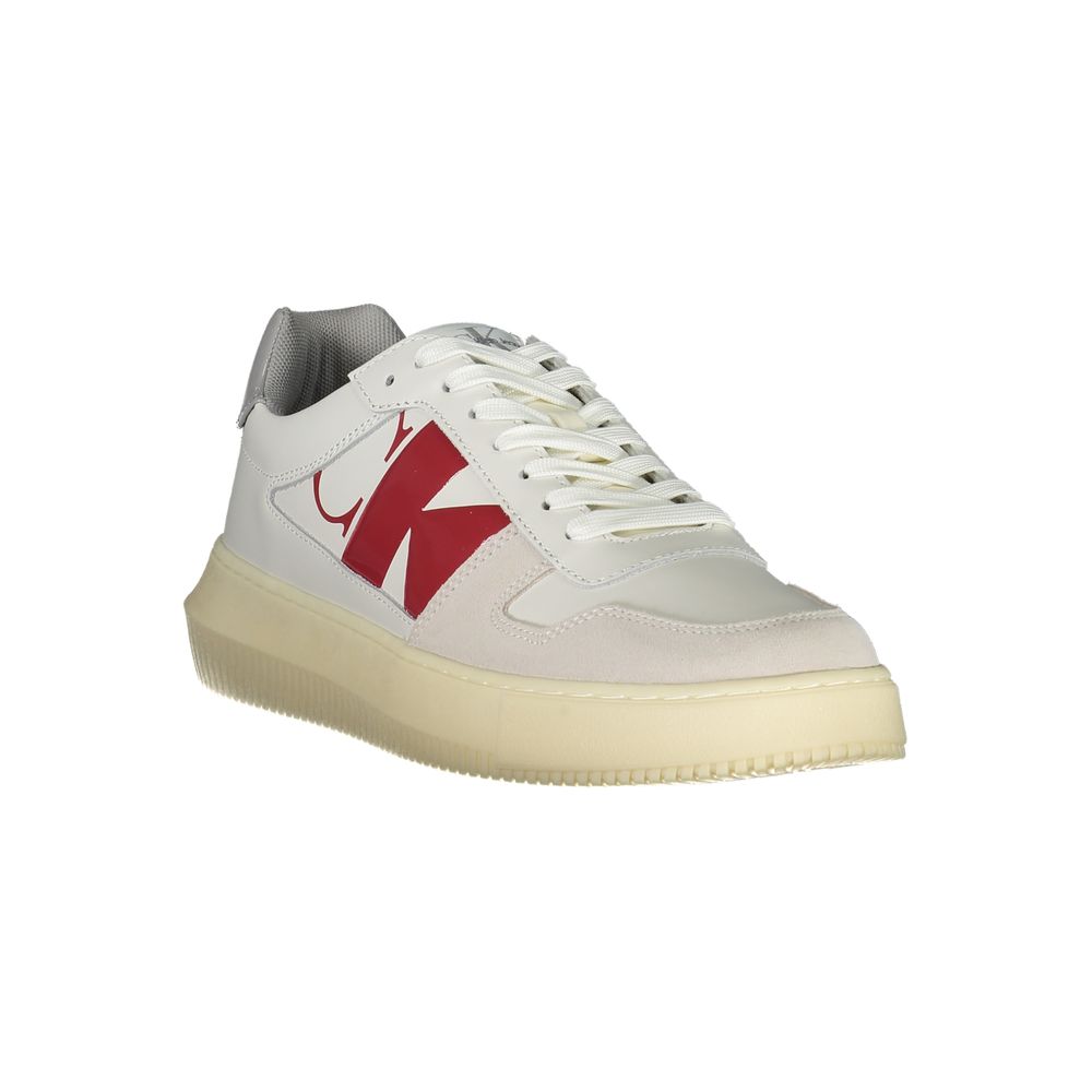 Bianco Leder Herren Sneaker